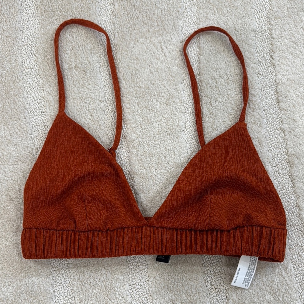 Rust Triangle Bralette